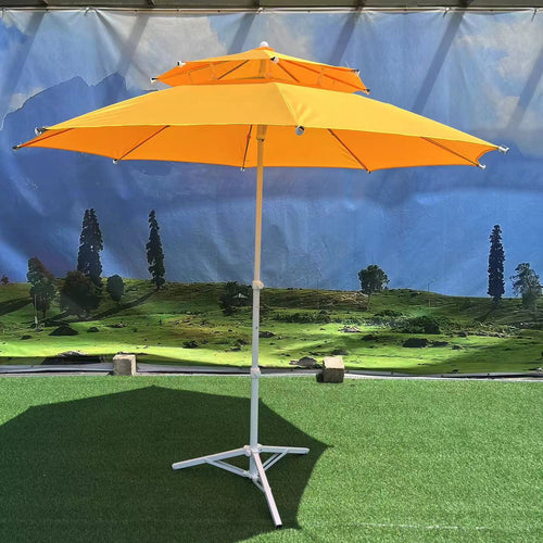 Garden umbrella with stable construction and UV protection Bowlift