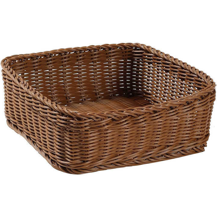 Unisex Rectangular Storage Basket with Sturdy Woven Bowlift
