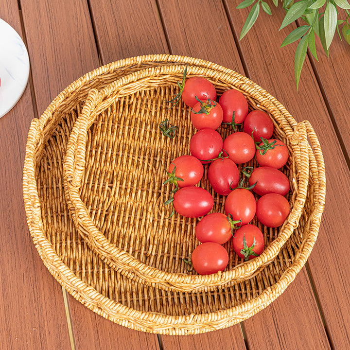 Home Storage Woven Basket Bowlift