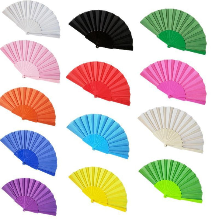 Ladies elegant hand fan made of high-quality paper and natural materials Bowlift