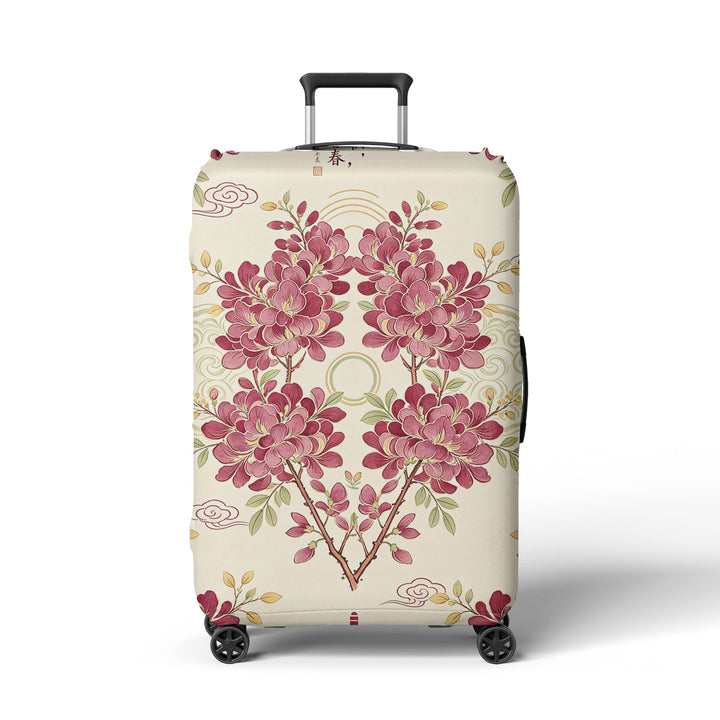 Women Hard Shell Suitcase in Elegant Bamboo Design Bowlift