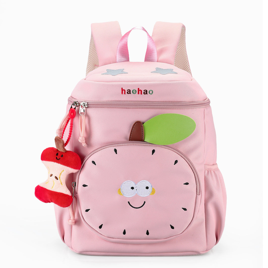 Children's Cute Cartoon Apple Backpack Bowlift