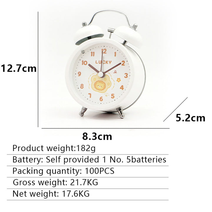 Alarm Clock in Cute Lion Design Bowlift