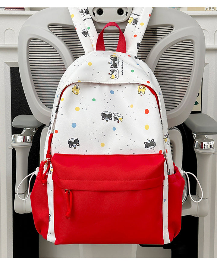 Backpack with Cute Cartoon Design and Practical Compartments Bowlift