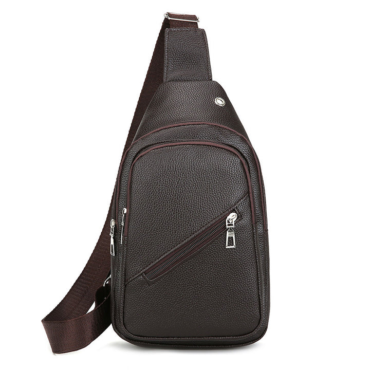 Premium Leather Sling Backpack Bowlift