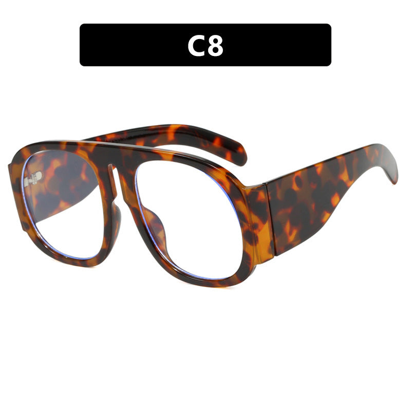 Women's trendy oversized sunglasses with fashionable gradient Bowlift