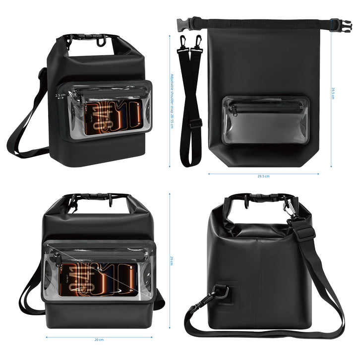 Compact Water-repellent Shoulder Bag Bowlift