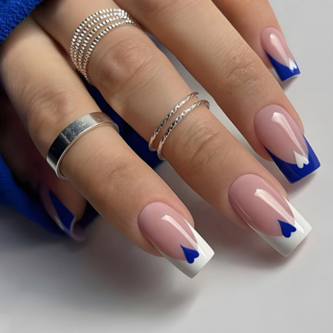 Artistic Heart Tip Nail Extensions Bowlift