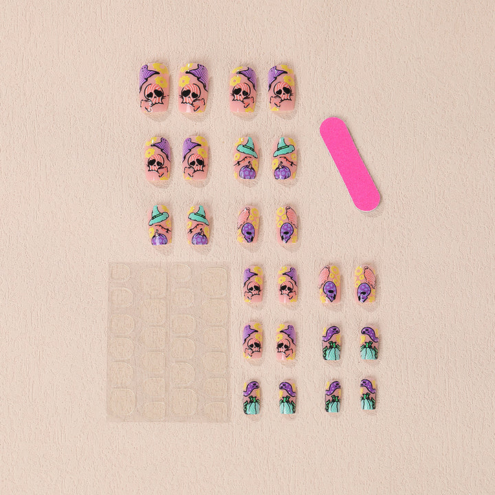 Creative Halloween Nail Design Bowlift