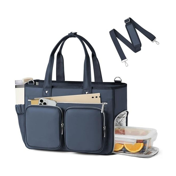 Multifunctional Tote Bag with Insulated Compartment System Bowlift