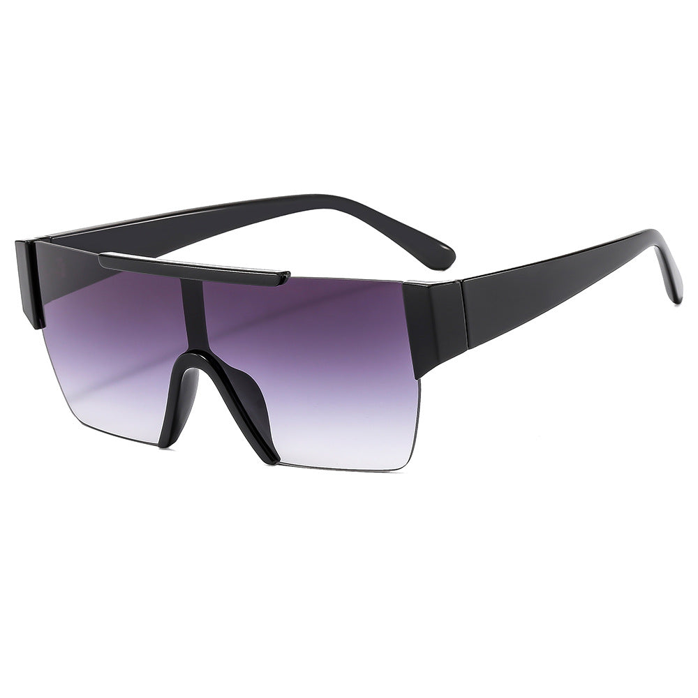 Women's trendy oversized sunglasses in futuristic design Bowlift