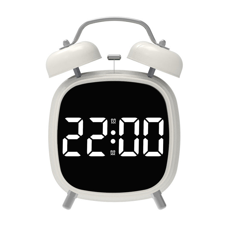 Digital Alarm Clock with Dual Alarm Function Bowlift