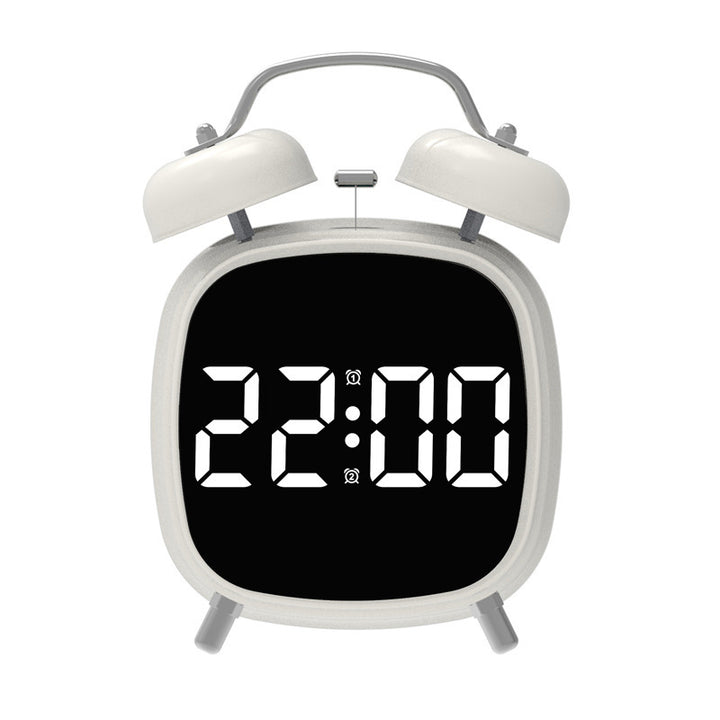 Digital Alarm Clock with Dual Alarm Function Bowlift