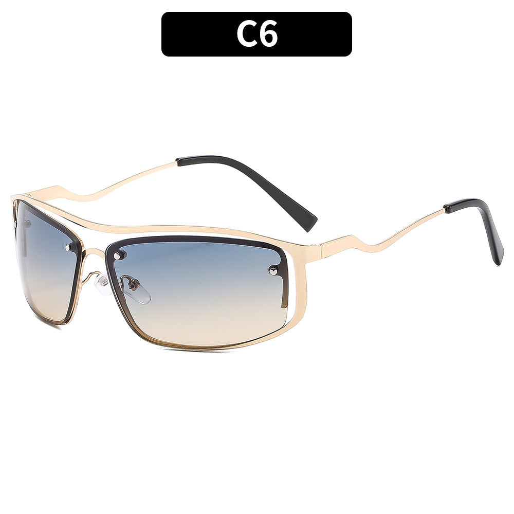 Oversized Luxury Shield Sunglasses