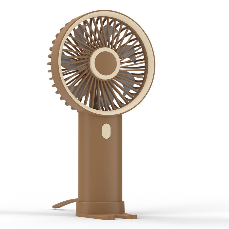 Women's Portable Hand Fan with Flexible Holder Bowlift