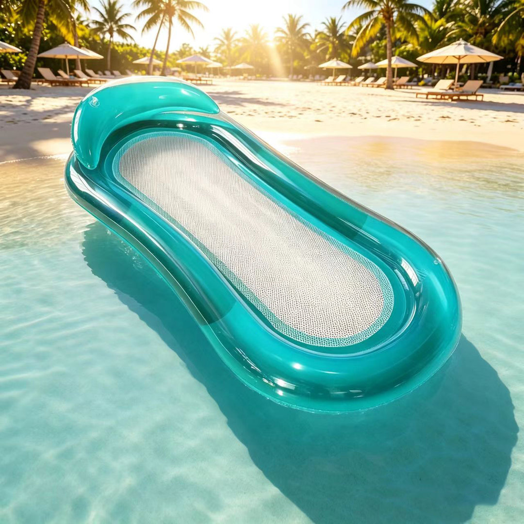 Unisex Air Mattress with Net Structure Bowlift