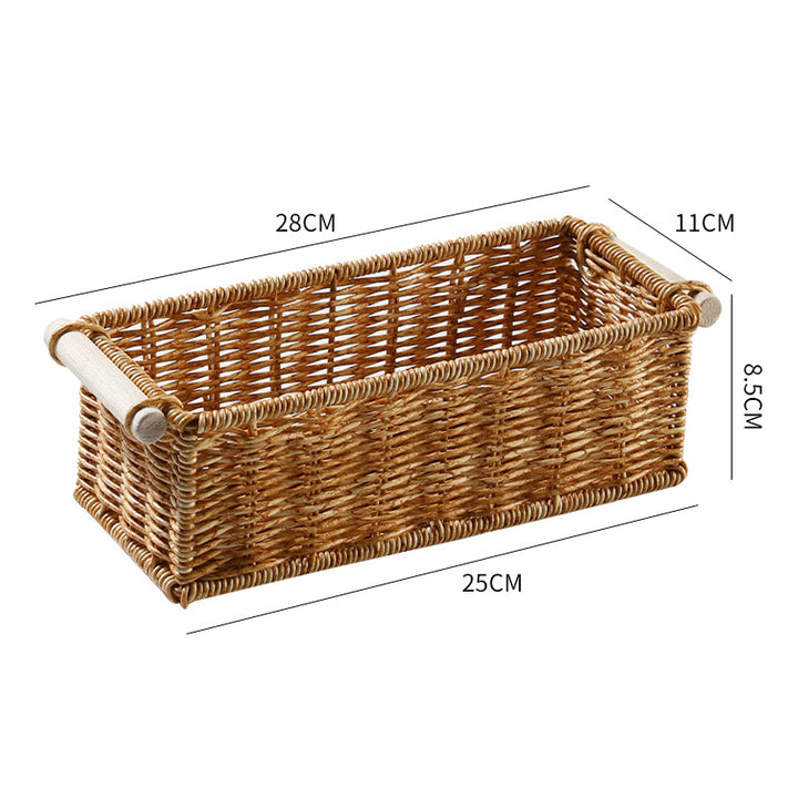 Rectangular Woven Storage Caddy Bowlift