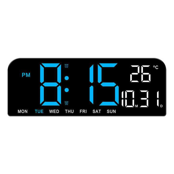 Digital Multifunctional Alarm Clock with Temperature Display Bowlift
