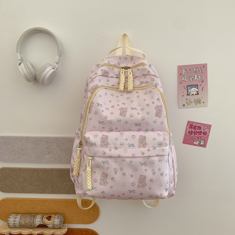 Cute Cartoon-Themed Backpack