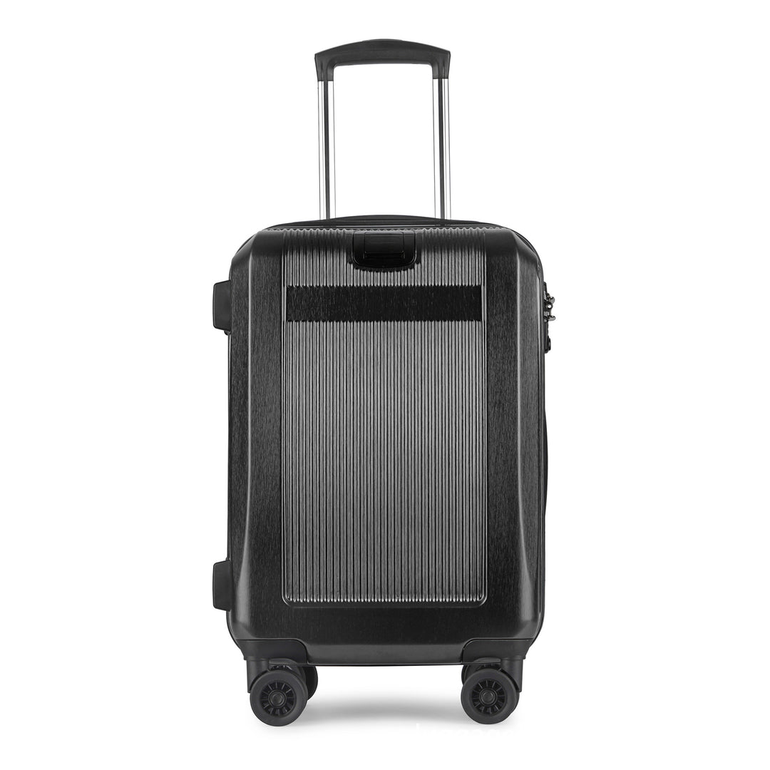 Unisex Expandable Hard Shell Rolling Suitcase Bowlift