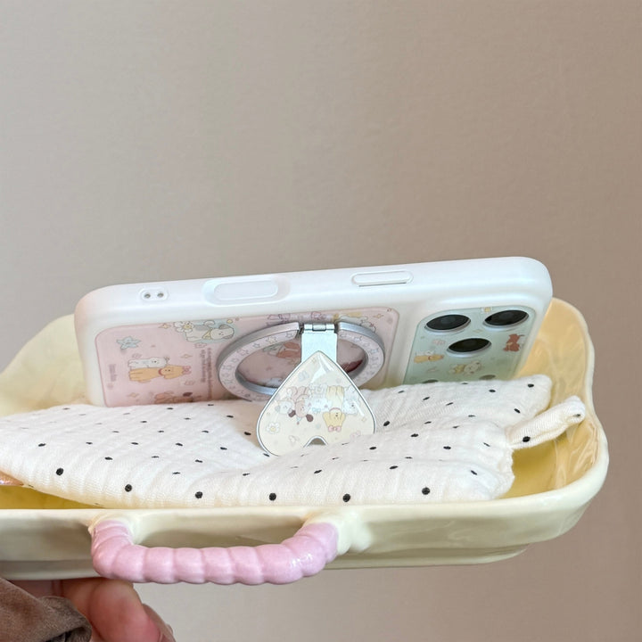 Heart-shaped Smartphone Holder Bowlift