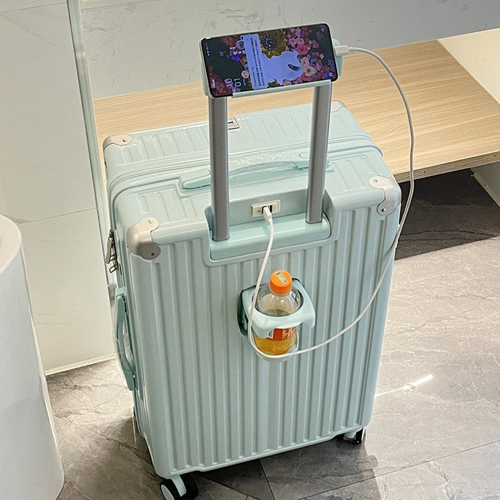Smart Tech-Enabled Travel Suitcase Bowlift