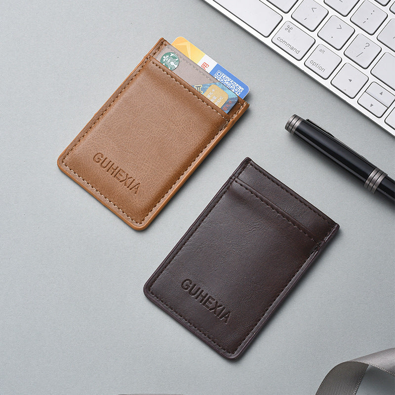 Minimalist Leather Card Holder Bowlift