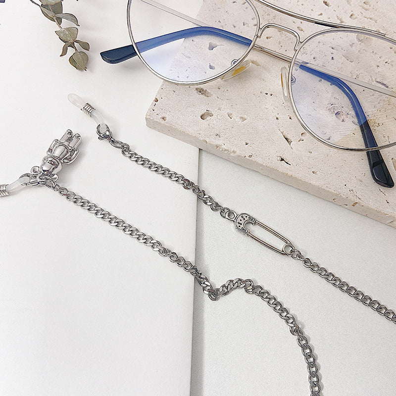 Fashionable Glasses Holder Chain Made of High-Quality Stainless Steel Bowlift