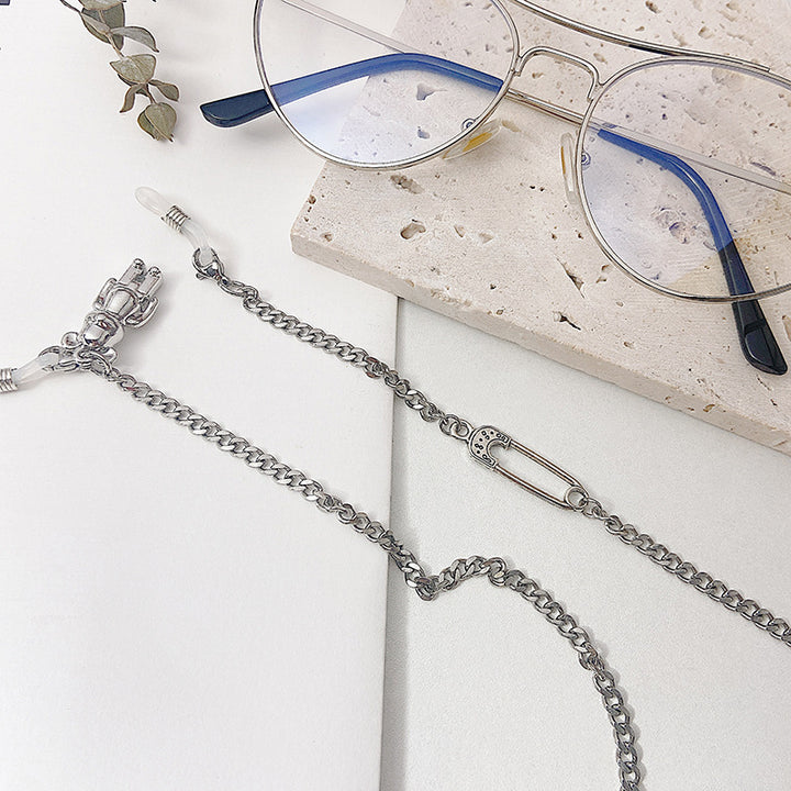Fashionable Glasses Holder Chain Made of High-Quality Stainless Steel Bowlift