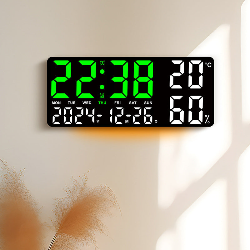 Digital multifunction alarm clock with large LED display Bowlift