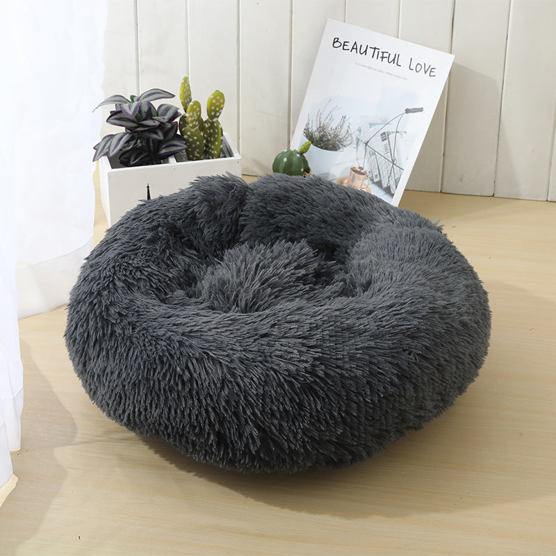 Women Fluffy Dog Bed Bowlift