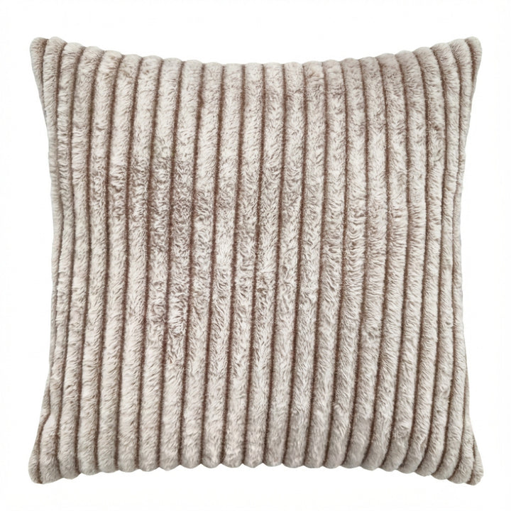 Ladies Decorative Pillow with Striped Pattern Bowlift