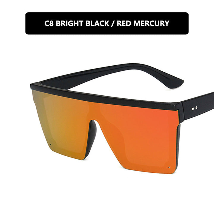 Women's futuristic sunglasses in protective oversized format Bowlift