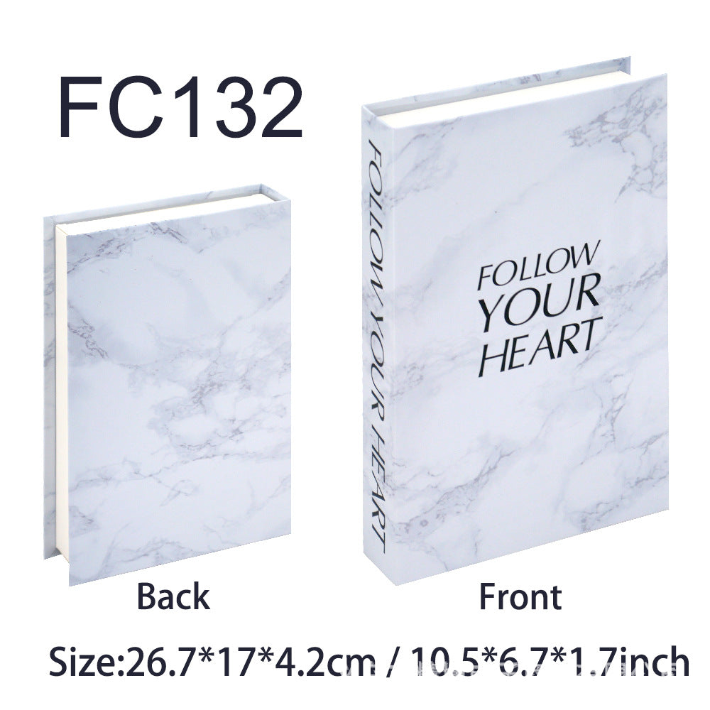 Decorative Hardcover Hidden Storage Book Safe Bowlift
