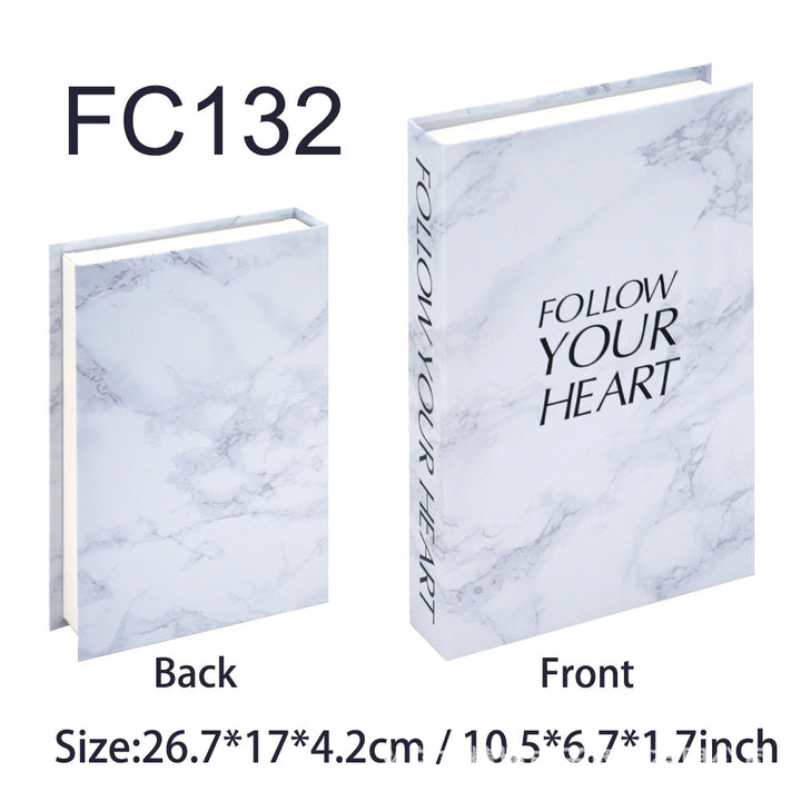 Decorative Hardcover Hidden Storage Book Safe Bowlift