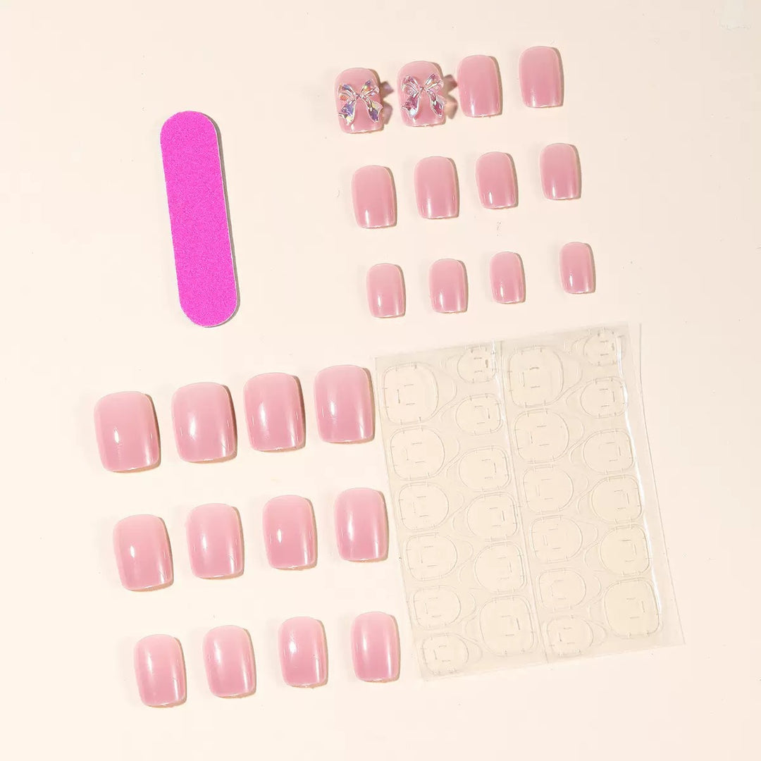 Nail art set with fashionable 3D flower decorations Bowlift