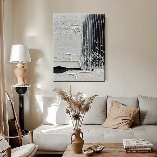 Abstract Textured Wall Canvas Artwork