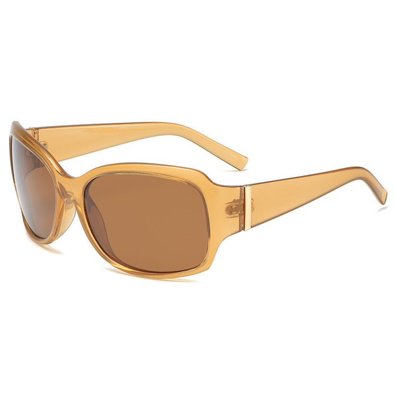 Ladies stylish oversized sunglasses with elegant pattern Bowlift