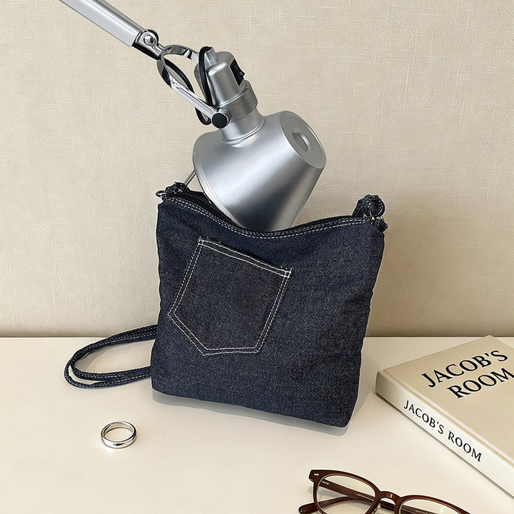 WoCasual Denim Crossbody Bag Bowlift