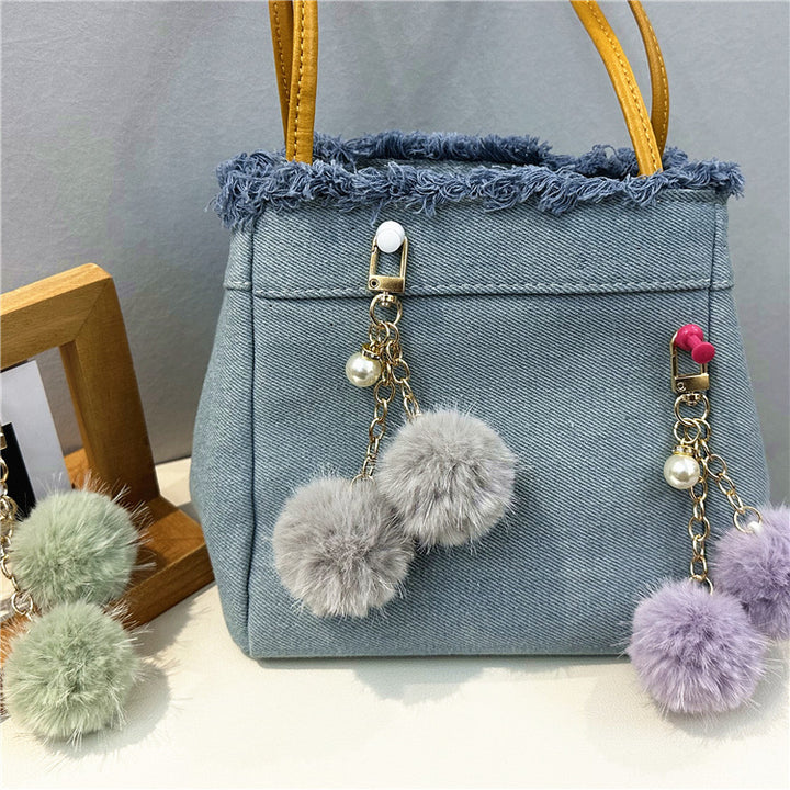 Stylish Denim Tote Bag Bowlift