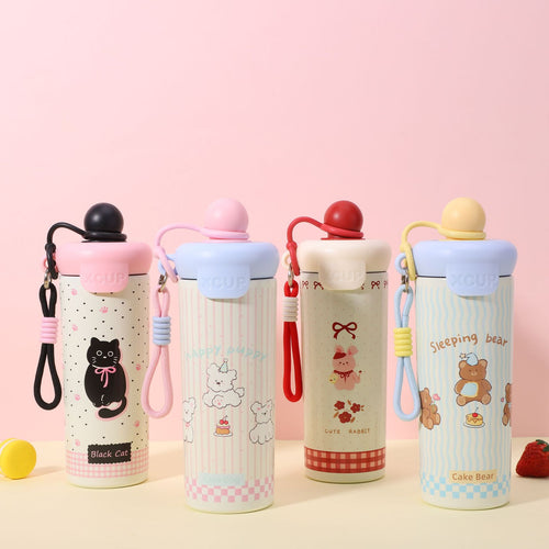 Artistic Insulated Water Flask Bowlift