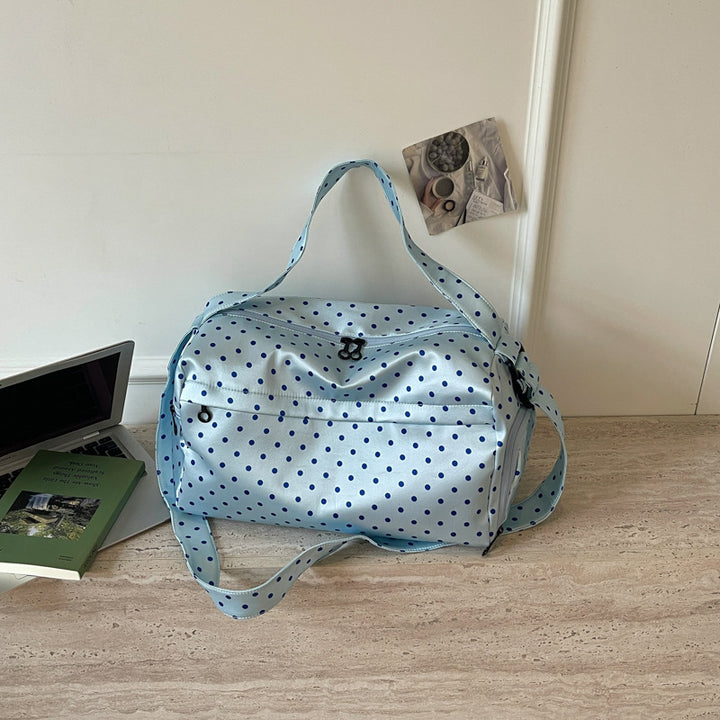 Fashionable sports and travel bag with dotted design Bowlift