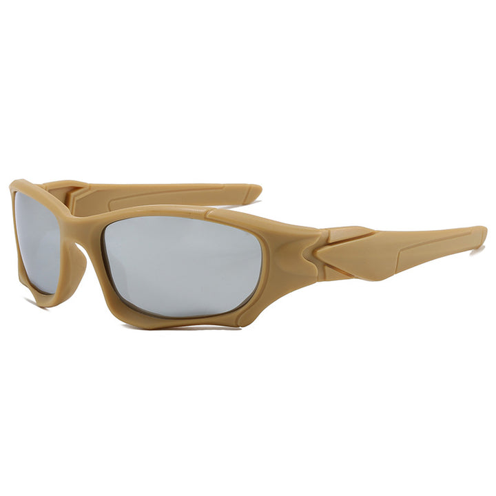 Performance Wraparound Polarized Sunglasses with UV Protection Bowlift