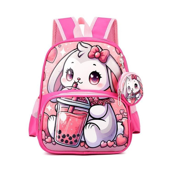 Kids' Adorable Lion-Themed School Backpack Bowlift