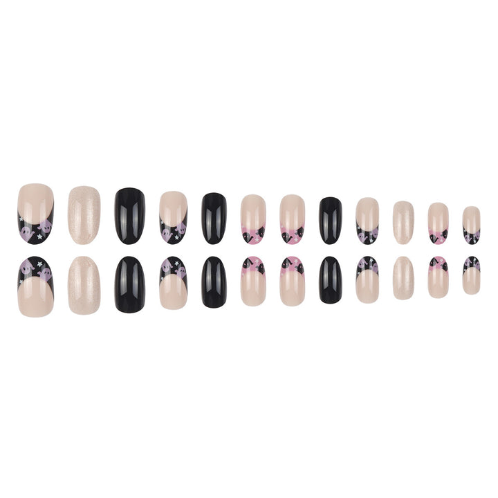Halloween-Themed Artistic Press-On Nails Bowlift