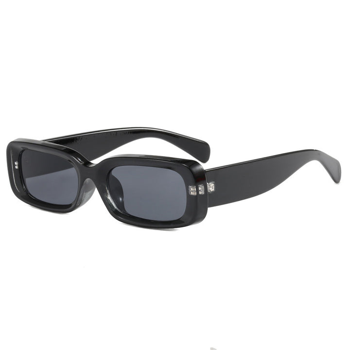 Women's fashionable sunglasses with rectangular style and UV protection Bowlift