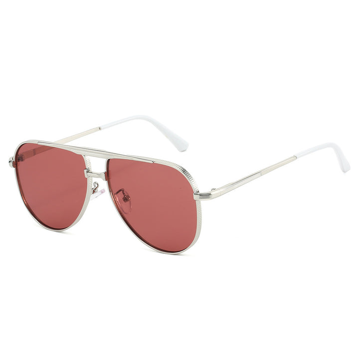 Women Vintage Pilot Sunglasses Bowlift