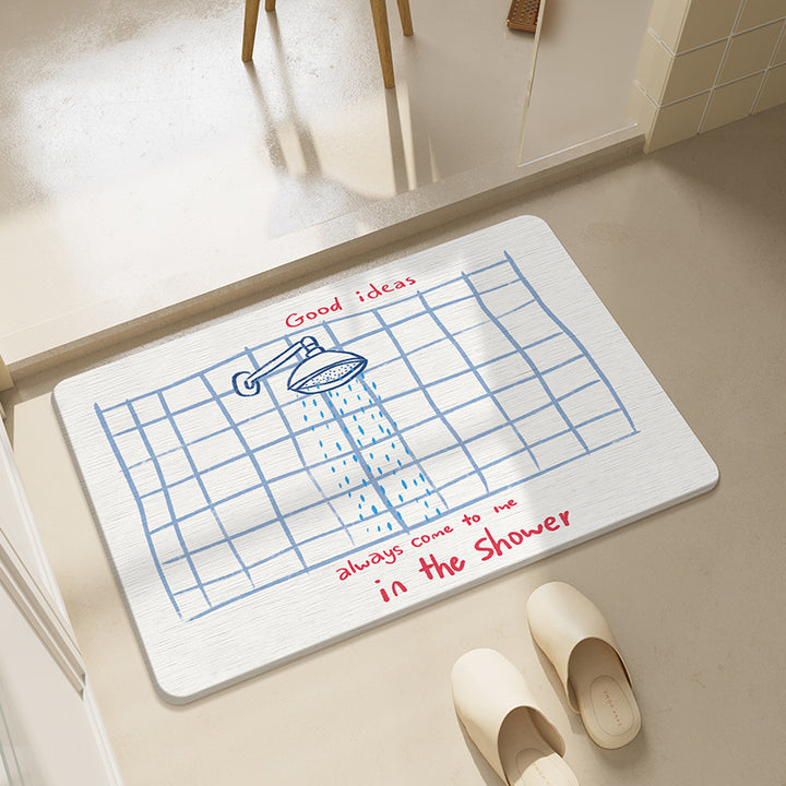 Decorative Shower Mat