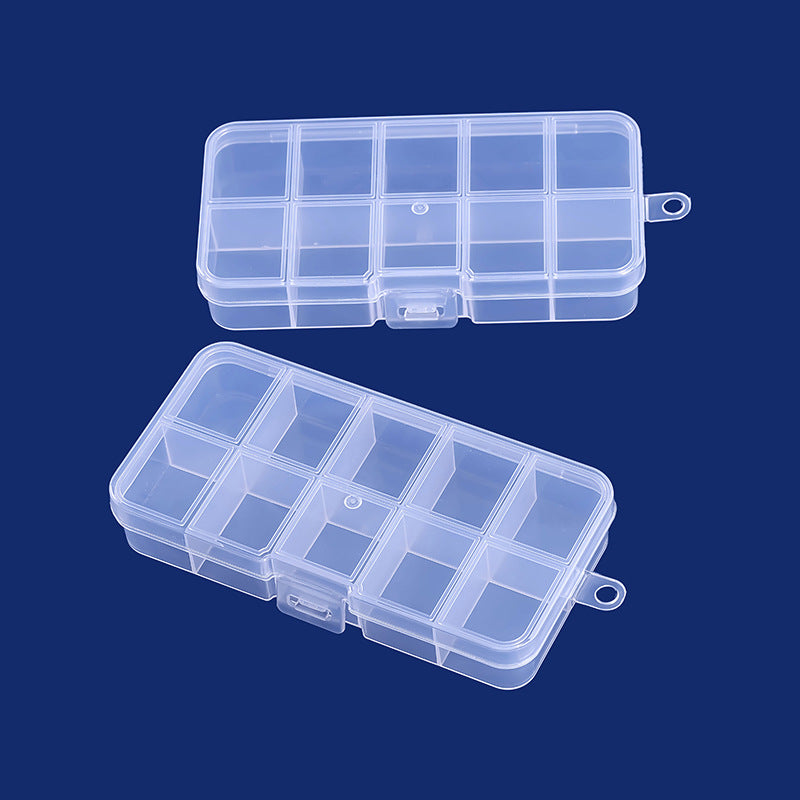 Multi-Division Clear Craft Storage Box Bowlift