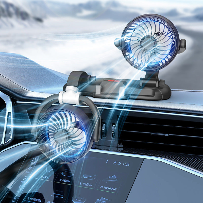 Car Air Vent Clip-On Cooling Fan Bowlift